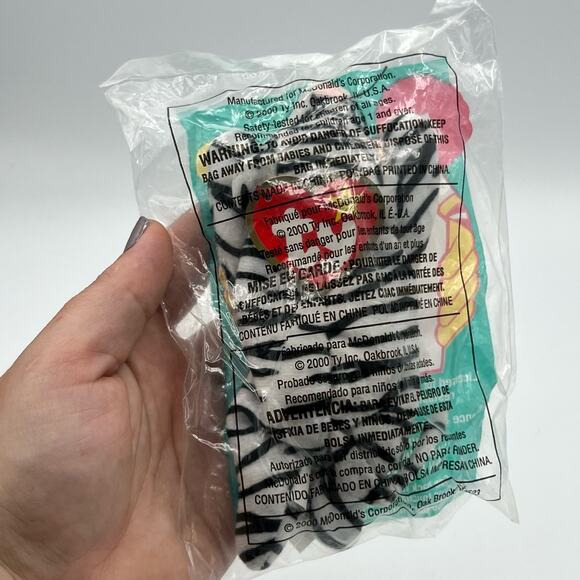 TY Beanie Baby NWT McDonalds Blizz the White Tiger - Picture 4 of 4